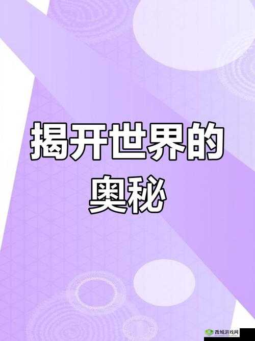 无人区乱码一二三四蜜桃：探索未知的神秘世界
