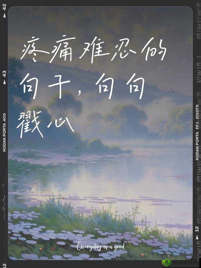 刚刚刚刚好痛：一段难以言喻的疼痛经历与内心挣扎