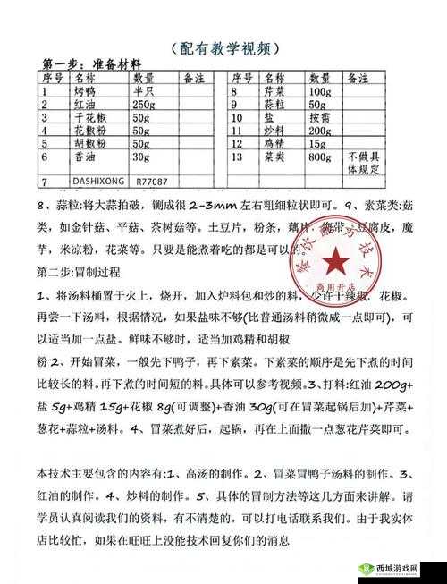 天涯明月刀手游汴京烤鸭食谱配方及详细制作步骤介绍
