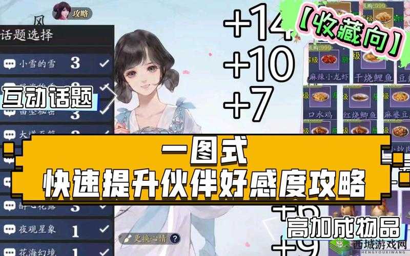天涯明月刀手游深度解析，伙伴好感度提升全攻略与技巧